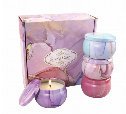 Aromatherapy Soy Wax Scented Candle Gift Set
